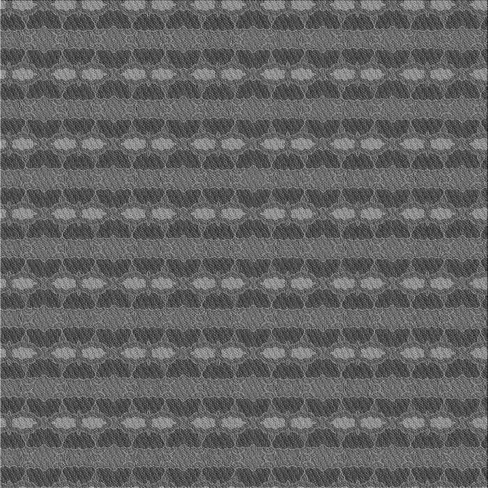 Round Machine Washable Transitional Gray Rug, wshpat3888gry