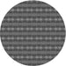 Square Patterned Gray Rug, pat3888gry