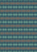 Patterned Deep-Sea Green Rug, pat3888lblu