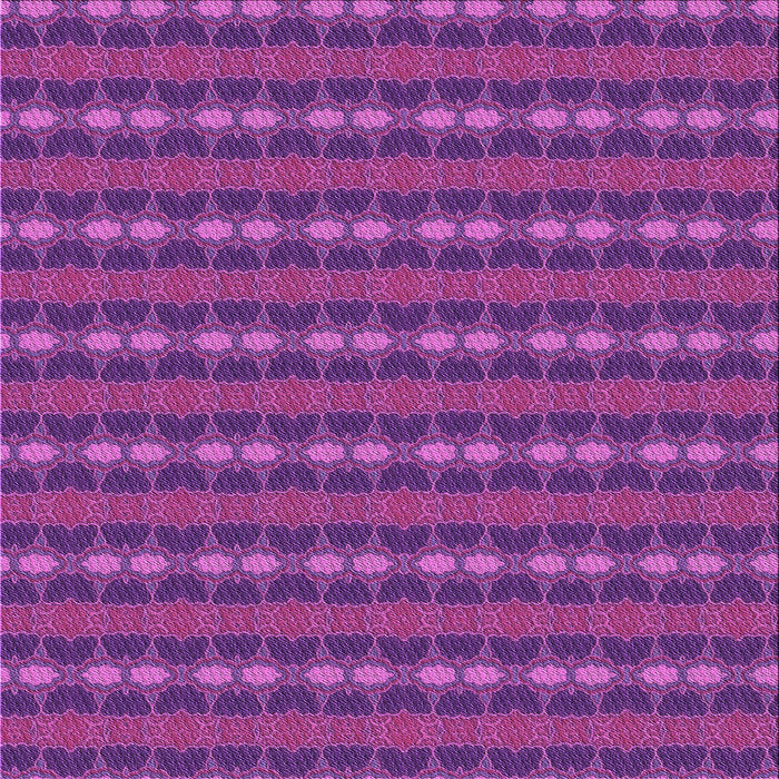 Round Patterned Dark Magenta Purple Rug, pat3888pur