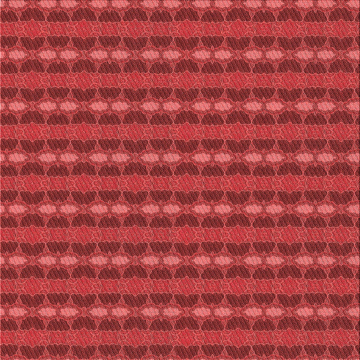 Round Machine Washable Transitional Red Rug, wshpat3888rd