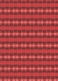 Machine Washable Transitional Red Rug, wshpat3888rd