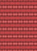 Patterned Red Rug, pat3888rd