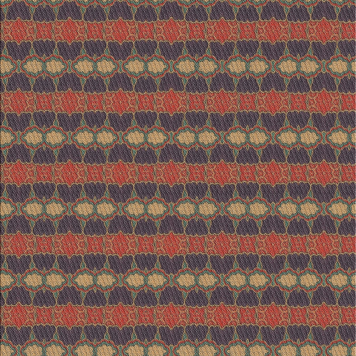 Machine Washable Transitional Dark Almond Brown Rug, wshpat3888