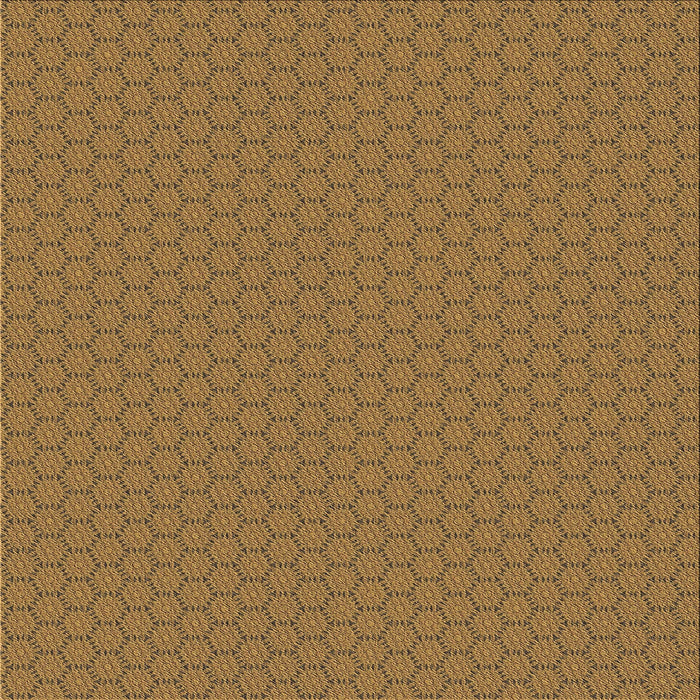 Round Machine Washable Transitional Saddle Brown Rug, wshpat3889brn