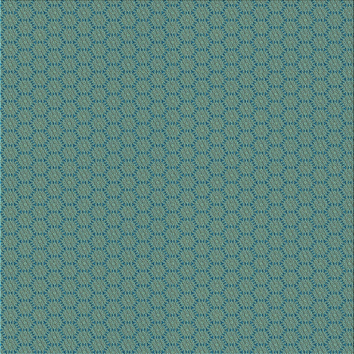 Round Machine Washable Transitional Seafoam Green Rug, wshpat3889lblu