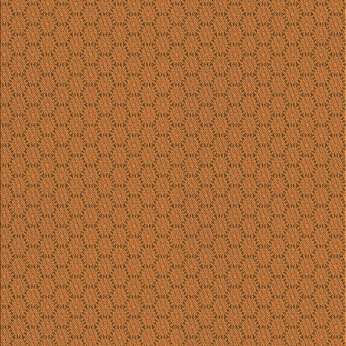 Patterned Neon Orange Rug, pat3889org