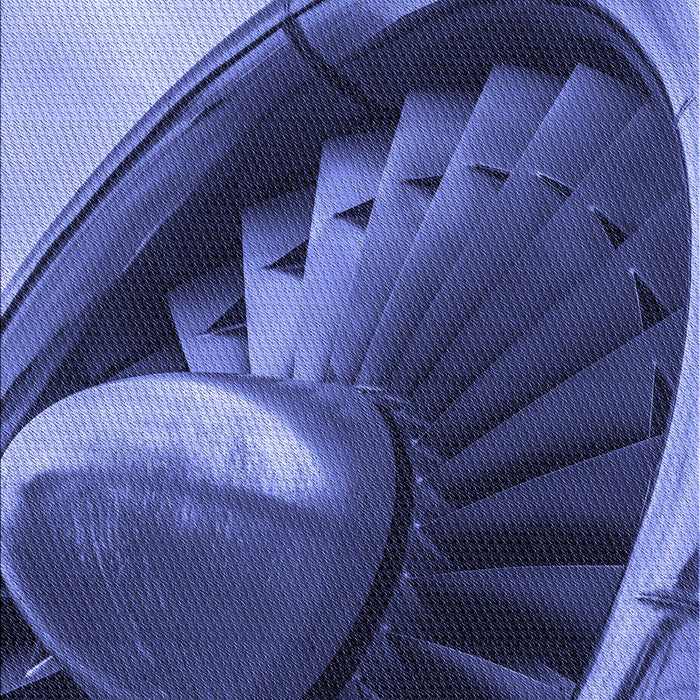 Patterned Sky Blue Rug, pat389blu