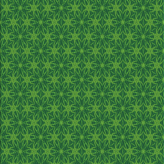 Machine Washable Transitional Deep Emerald Green Rug, wshpat3890grn