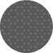 Square Patterned Platinum Gray Rug, pat3890gry