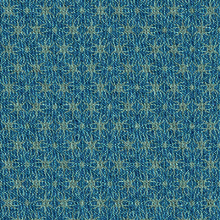 Patterned Blue Rug, pat3890lblu