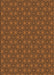 Patterned Red Brown Rug, pat3890org