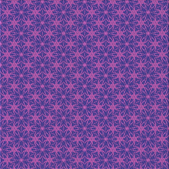 Round Patterned Amethyst Purple Rug, pat3890pur