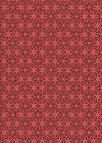 Machine Washable Transitional Red Rug, wshpat3890rd