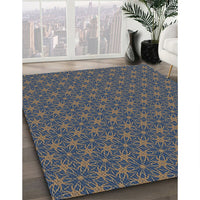 Patterned Gray Novelty Rug, pat3890