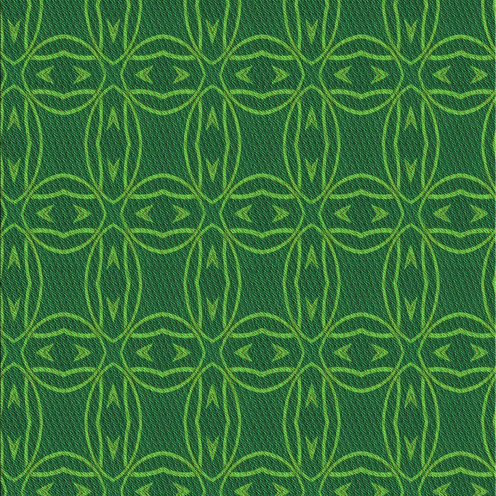 Patterned Deep Emerald Green Rug, pat3891grn