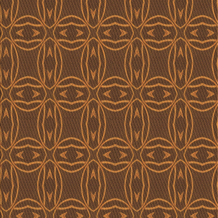 Patterned Red Brown Rug, pat3891org