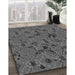 Machine Washable Transitional Gray Rug in a Family Room, wshpat3892gry