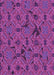 Patterned Medium Violet Red Pink Rug, pat3892pur