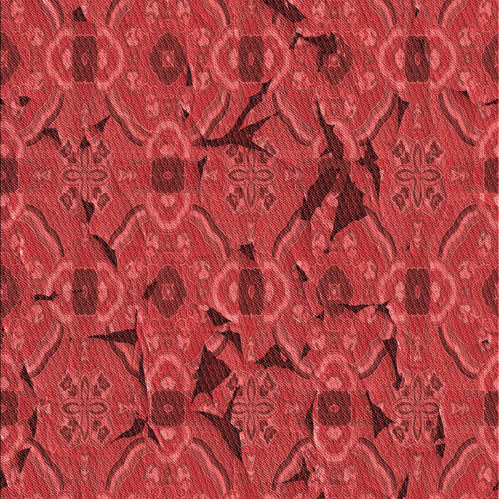 Patterned Red Rug, pat3892rd