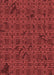 Machine Washable Transitional Cranberry Red Rug, wshpat3893rd