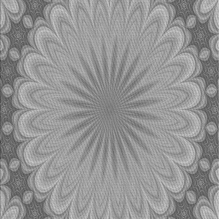 Machine Washable Transitional Cloud Gray Rug, wshpat3894gry