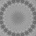 Round Patterned Cloud Gray Rug, pat3894gry