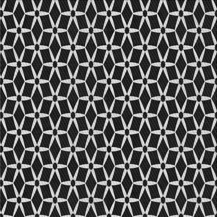 Round Machine Washable Transitional Black Rug, wshpat3895gry