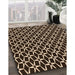 Machine Washable Transitional Light Copper Gold Rug in a Family Room, wshpat3895org