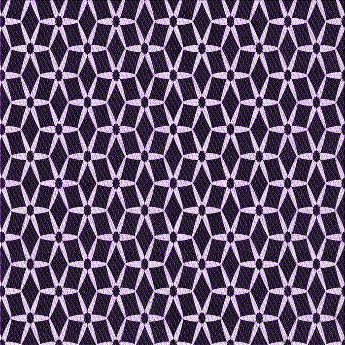 Round Patterned Deep Purple Rug, pat3895pur