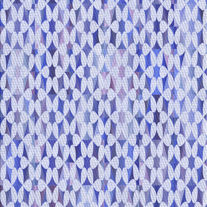 Patterned Blue Rug, pat3896blu