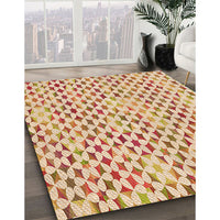 Patterned Khaki Gold Rug, pat3896org