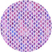 Square Patterned Purple Rug, pat3896pur