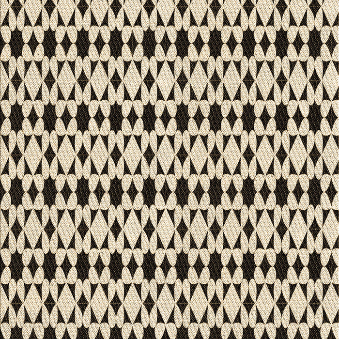 Patterned Vanilla Gold Rug, pat3897brn