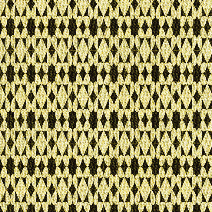 Patterned Mustard Yellow Rug, pat3897yw