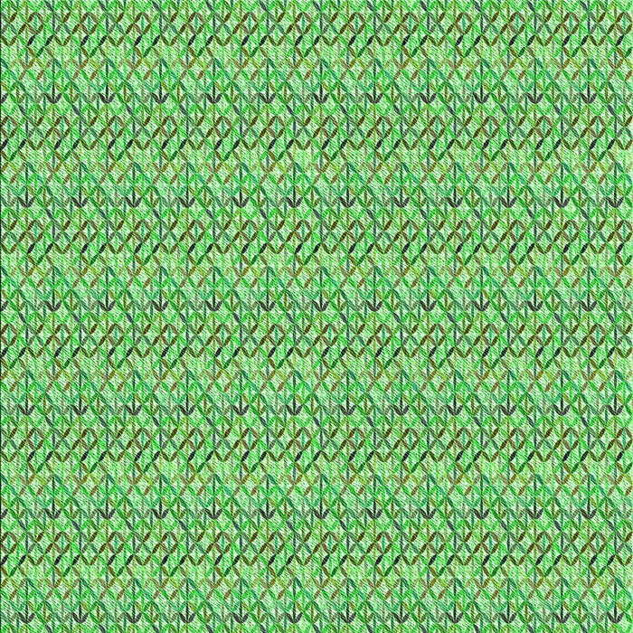 Patterned Dark Lime Green Rug, pat3898grn