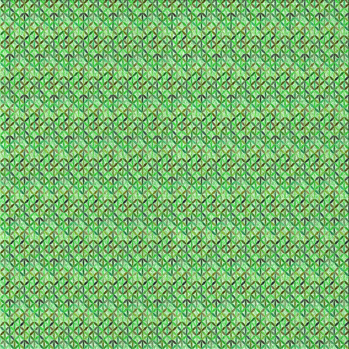 Round Machine Washable Transitional Dark Lime Green Rug, wshpat3898grn