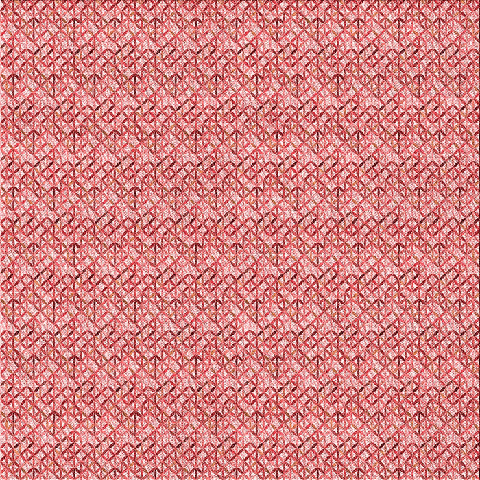 Round Patterned Pastel Pink Rug, pat3898rd