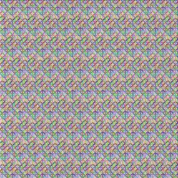 Square Patterned Purple Novelty Rug, pat3898