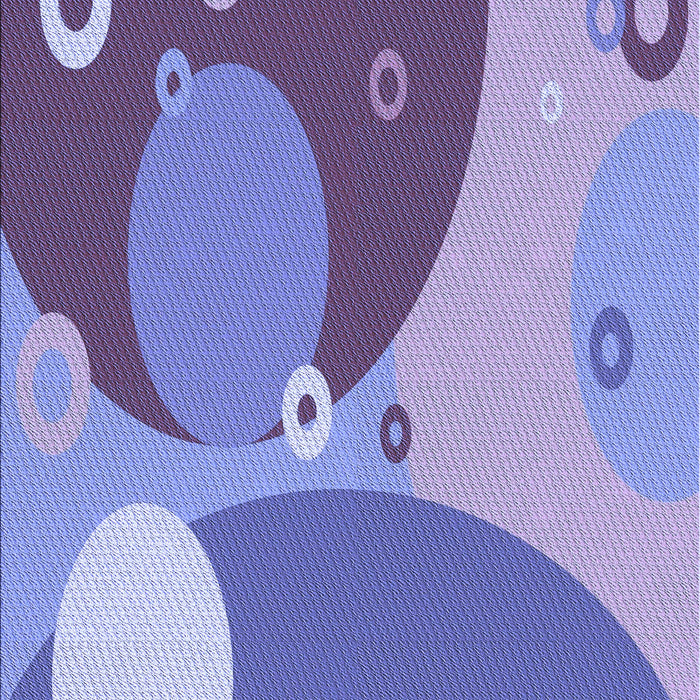 Patterned Slate Blue Rug, pat3899blu