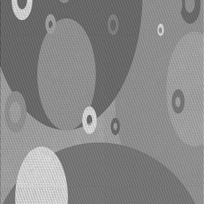 Machine Washable Transitional Gray Rug, wshpat3899gry