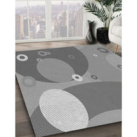 Patterned Gray Rug, pat3899gry