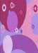 Patterned Violet Purple Rug, pat3899pur