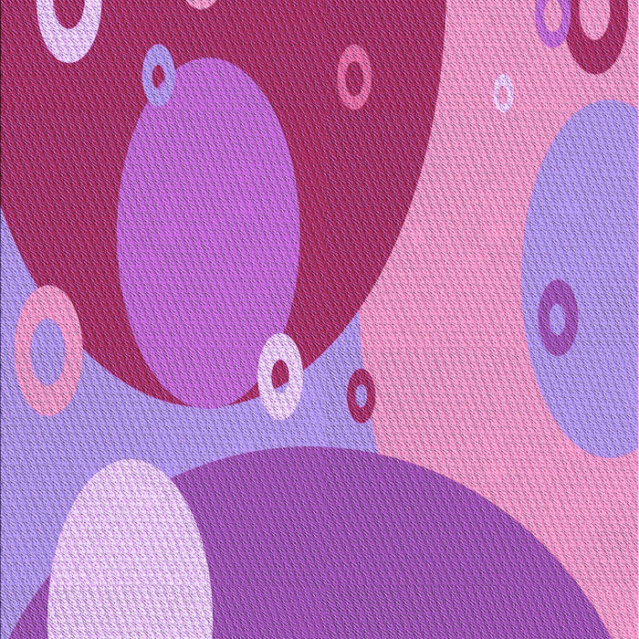 Patterned Violet Purple Rug, pat3899pur