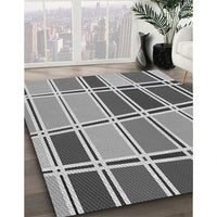 Patterned Silver Gray Rug, pat39gry