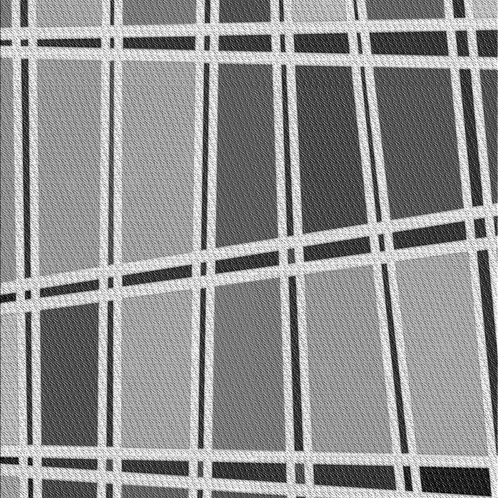 Machine Washable Transitional Silver Gray Rug, wshpat39gry