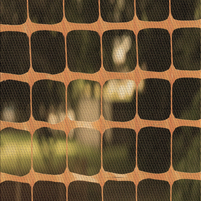 Machine Washable Transitional Midnight Gray Rug, wshpat390brn