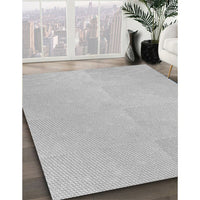 Patterned Dark Gray Rug, pat3901gry