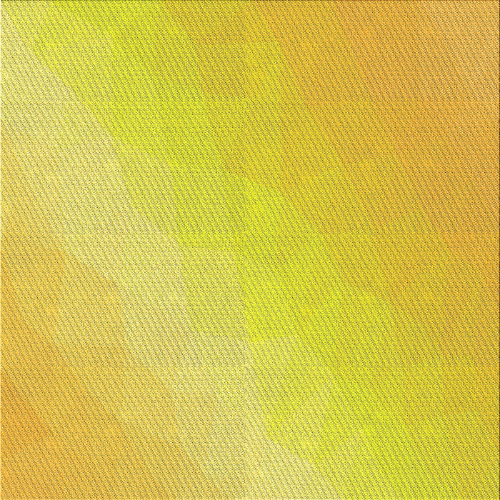 Round Patterned Yellow Rug, pat3901yw