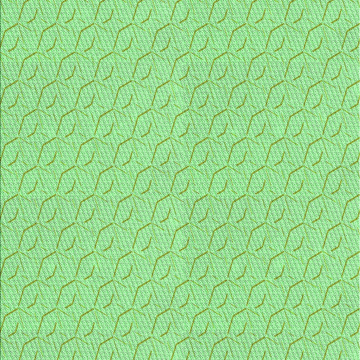Patterned Green Rug, pat3902grn